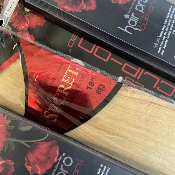 Sepia Premium 100% Human Hair Clip in Extensions - Volume & Length 🌵613 - Picture 6 of 7